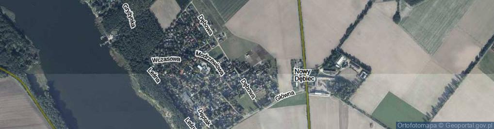 Zdjęcie satelitarne Daglezjowa ul.